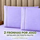 PAGUE 3 LEVE 5 — Kit 5 Jogos de Cama 3 Peças, Lençol 400 Fios com Elástico